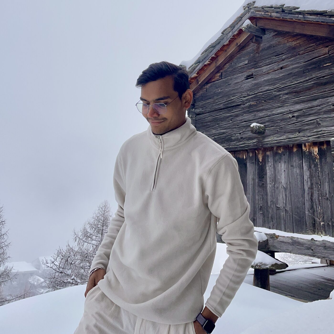 Travel — winter in the Alps